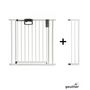 Voir la diapositive 2 : GEUTHER Barrière de porte à pression Easylock Plus en métal - Ajustable de 96,5 à 104,5 cm - Couleur blanche