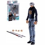 BANDAI Figurine Trafalgar Law 17 cm One Piece Anime Heroes