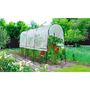 Voir la diapositive 1 : Jardikt Serre à tomates avec bâche - 4,8m²