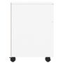 Voir la diapositive 5 : VIDAXL Classeur mobile avec roues Blanc 45x38x54 cm Bois d'ingenierie