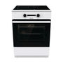 Voir la diapositive 1 : Hisense Cuisinière induction HEIT6A40WG