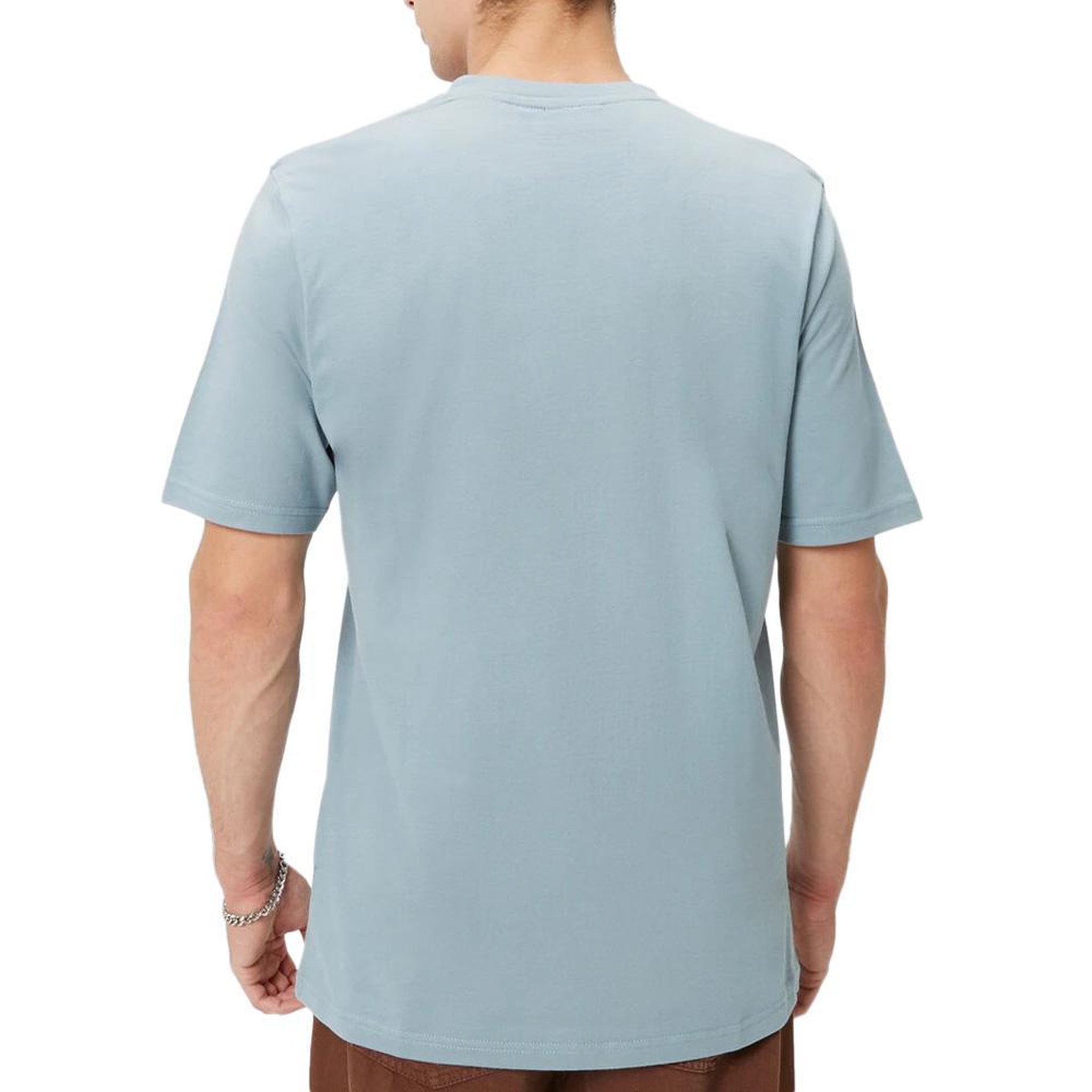 Voir la diapositive 2 : FILA T-shirt Bleu Clair Homme Fila Embroidered