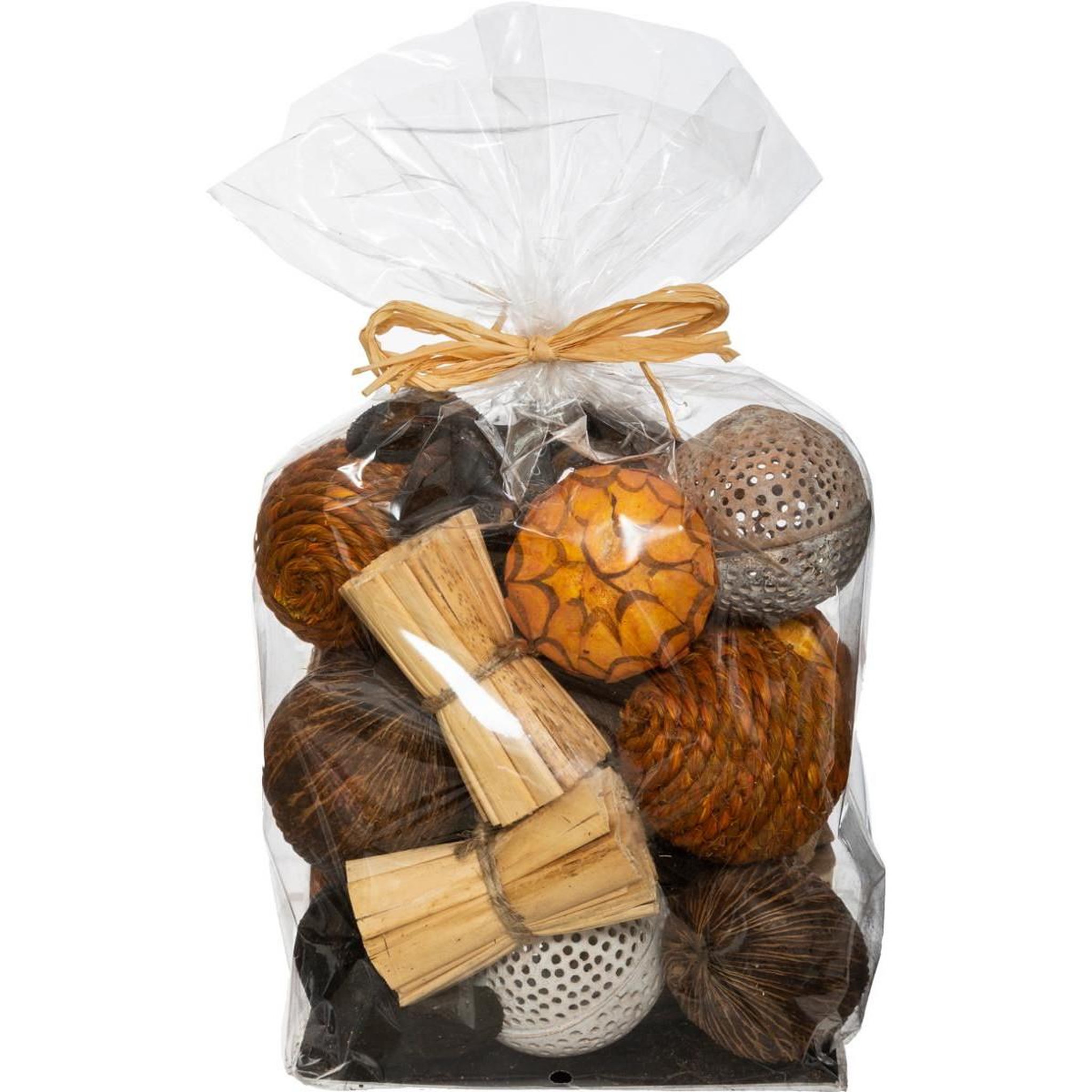 ATMOSPHERA Sachet boules déco  safari  30cm multicolore