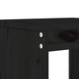 Voir la diapositive 5 : VIDAXL Ensemble de bar de jardin 5 pcs noir bois de pin massif