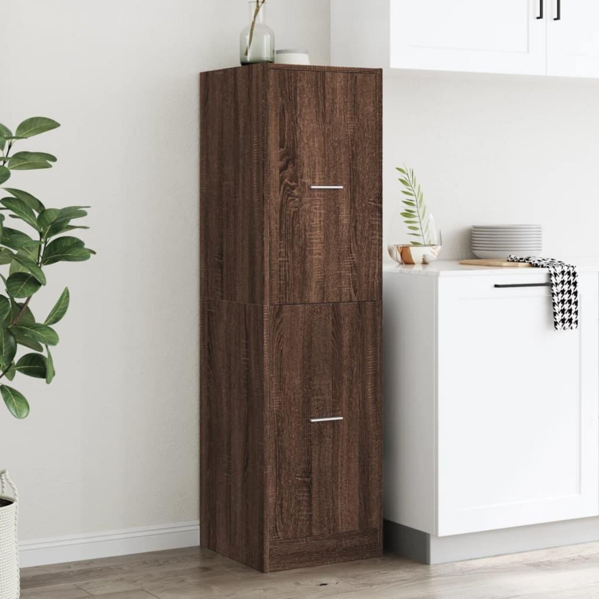 VIDAXL Armoire apothicaire chene marron 40x41x144,5 cm bois ingenierie