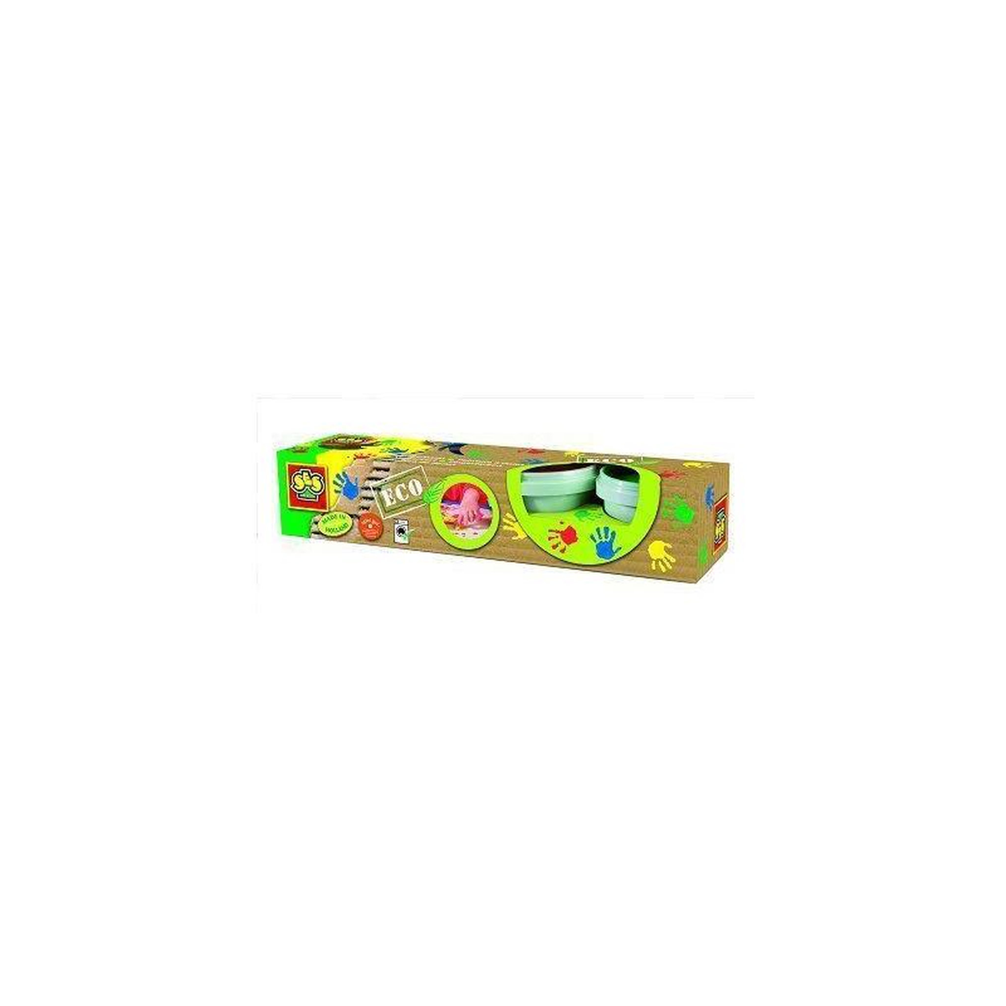 SES Creative SES CREATIVE ECO Peinture a doigts 4 couleurs