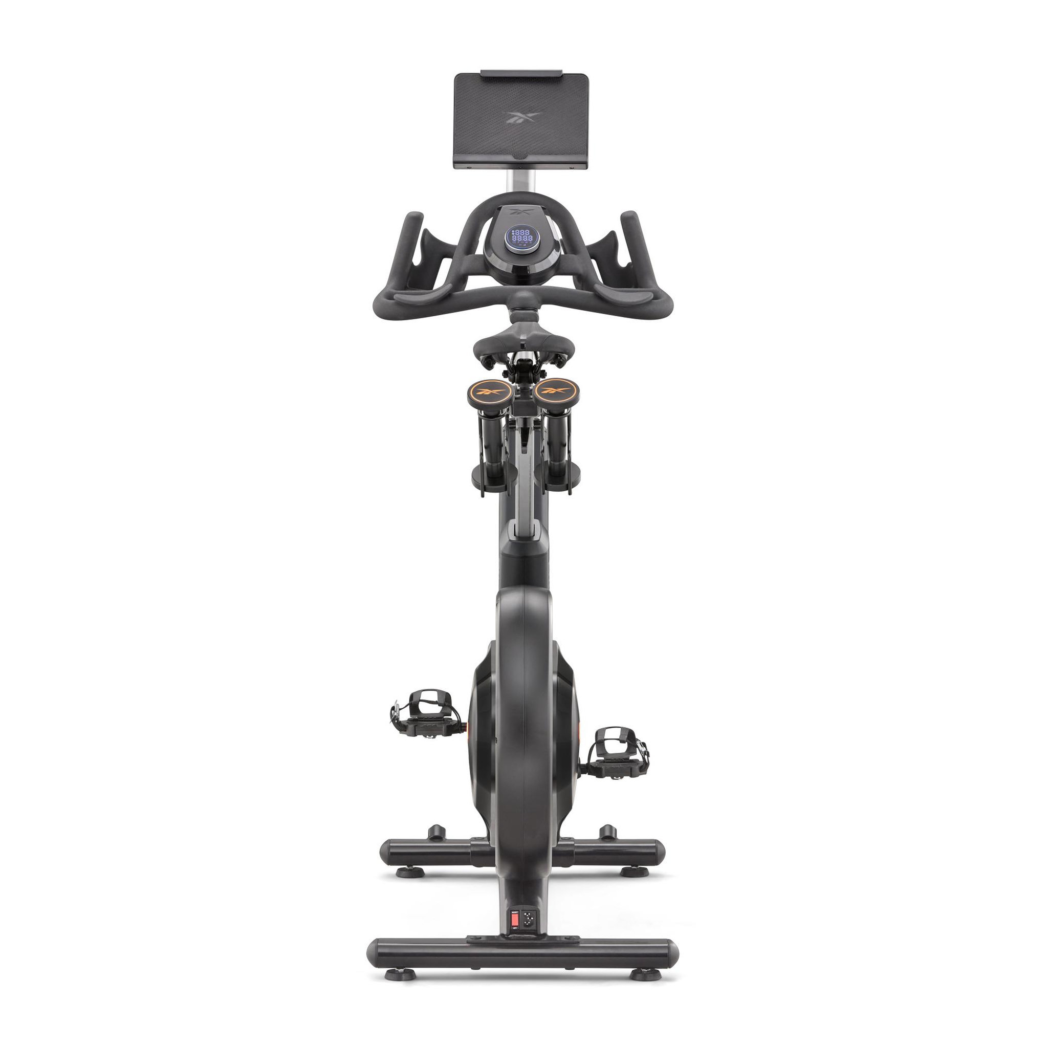 Voir la diapositive 2 : Reebok Spinnng bike de fitness ergomètre - reebok - modèle z-tech - maison/appartement - roue d'inertie 13 kg - ecran led rotatif