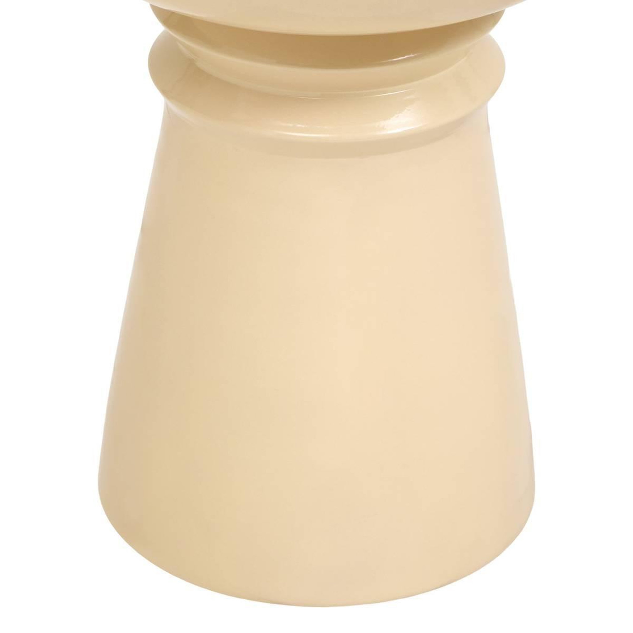 Voir la diapositive 3 : ATMOSPHERA Table d'appoint totem  jaya  43cm ivoire