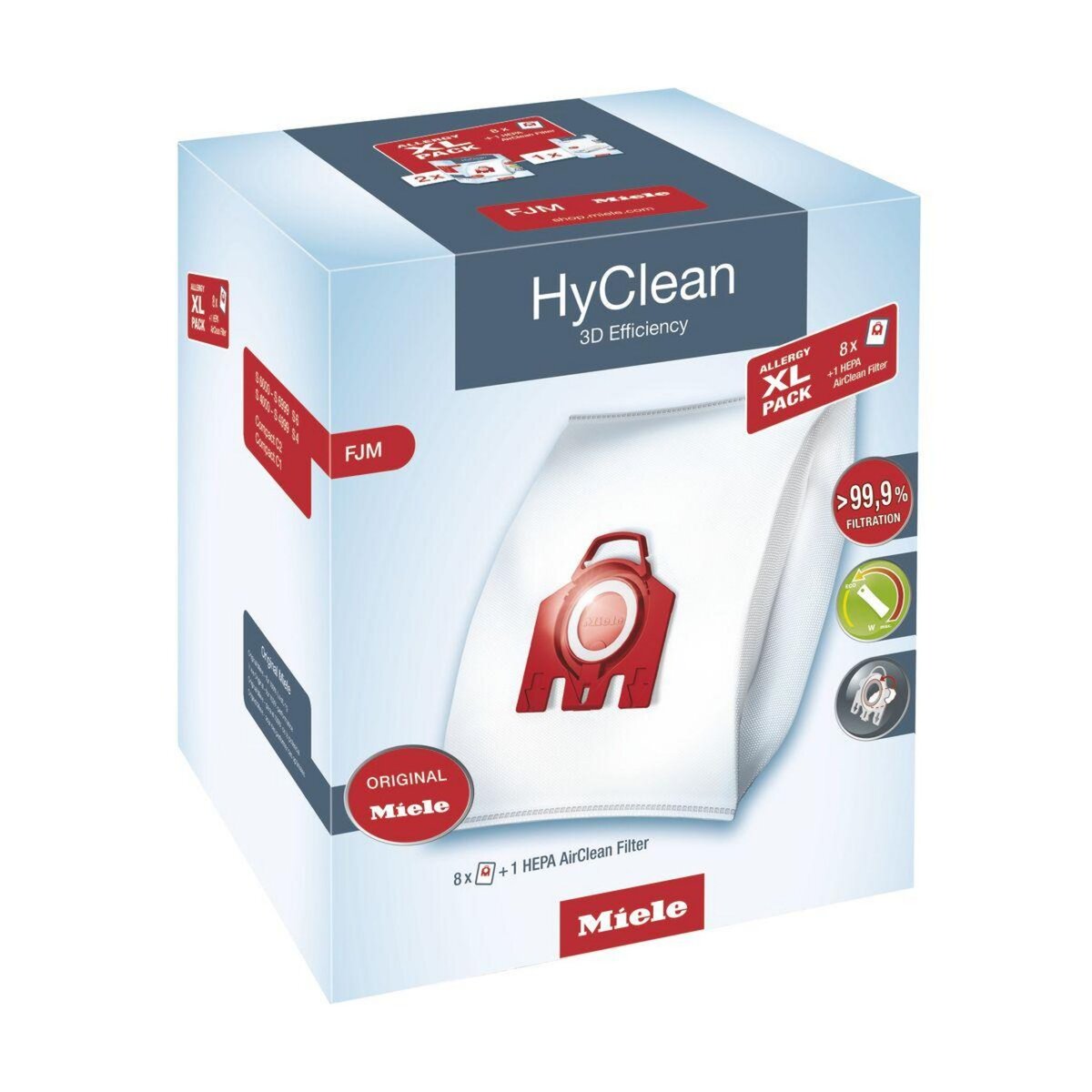 MIELE Sac aspirateur FJM HyClean 3D Efficiency XL pas cher Auchan.fr