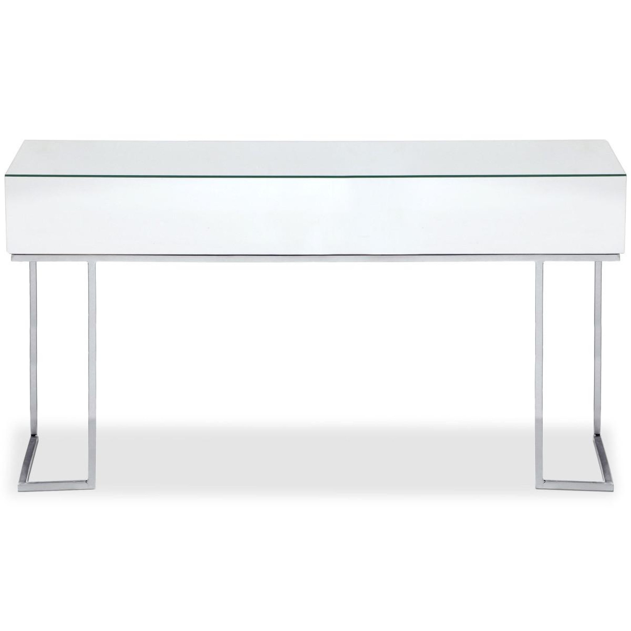 Voir la diapositive 4 : Paris Prix Console Design  Miravo  119cm Transparent & Argent