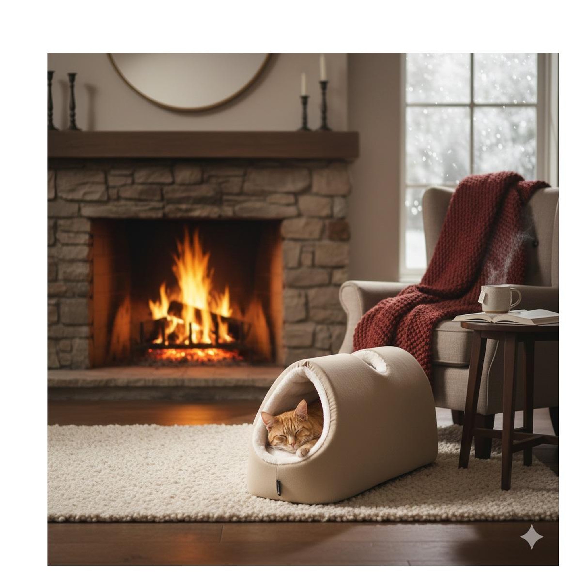 Voir la diapositive 2 : Eden Couchage en tunnel pour chat