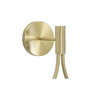 Voir la diapositive 4 : Paris Prix Applique Murale Design  Glamy  52cm Or & Blanc