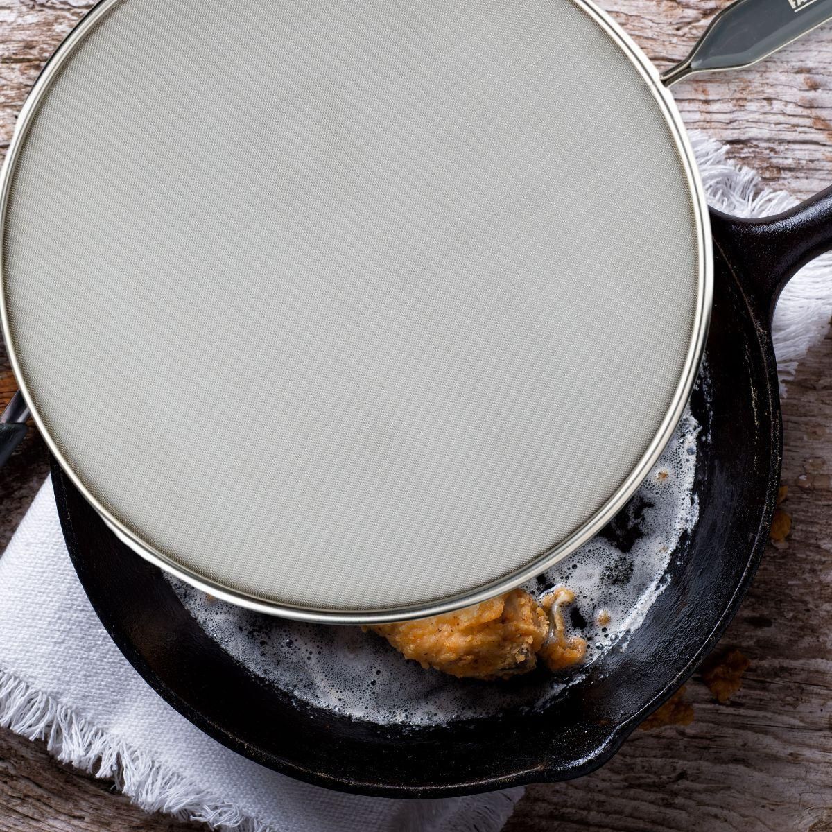 Fackelmann Ensemble de 2 Couvercles anti projection 28 cm Fackelmann Basic