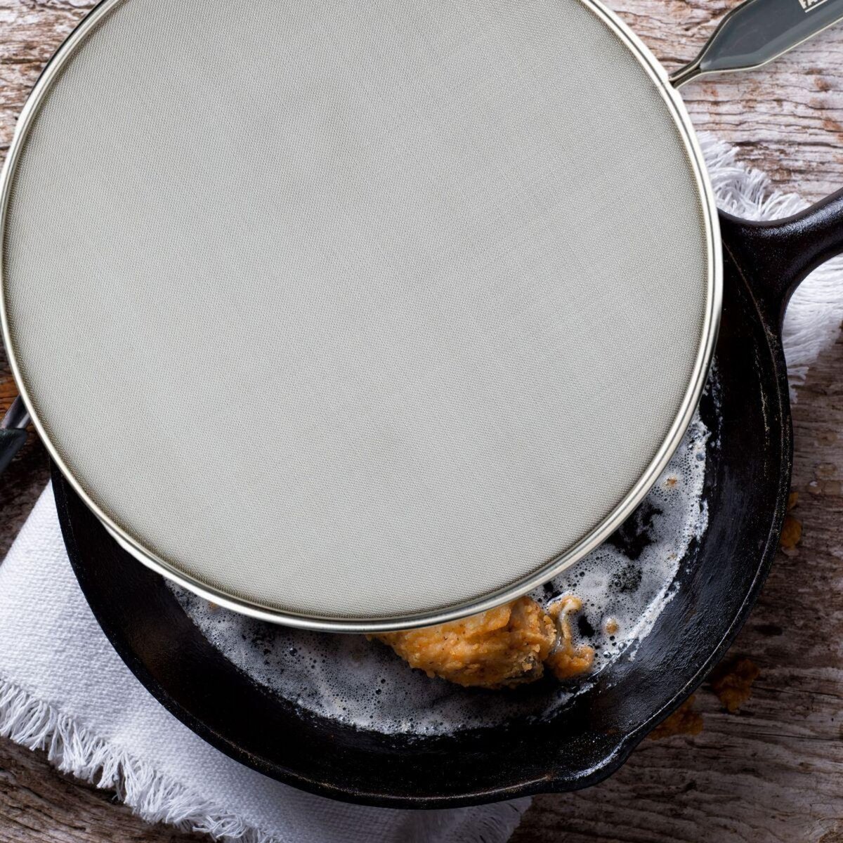 Fackelmann Ensemble de 2 Couvercles anti projection 28 cm Fackelmann Basic