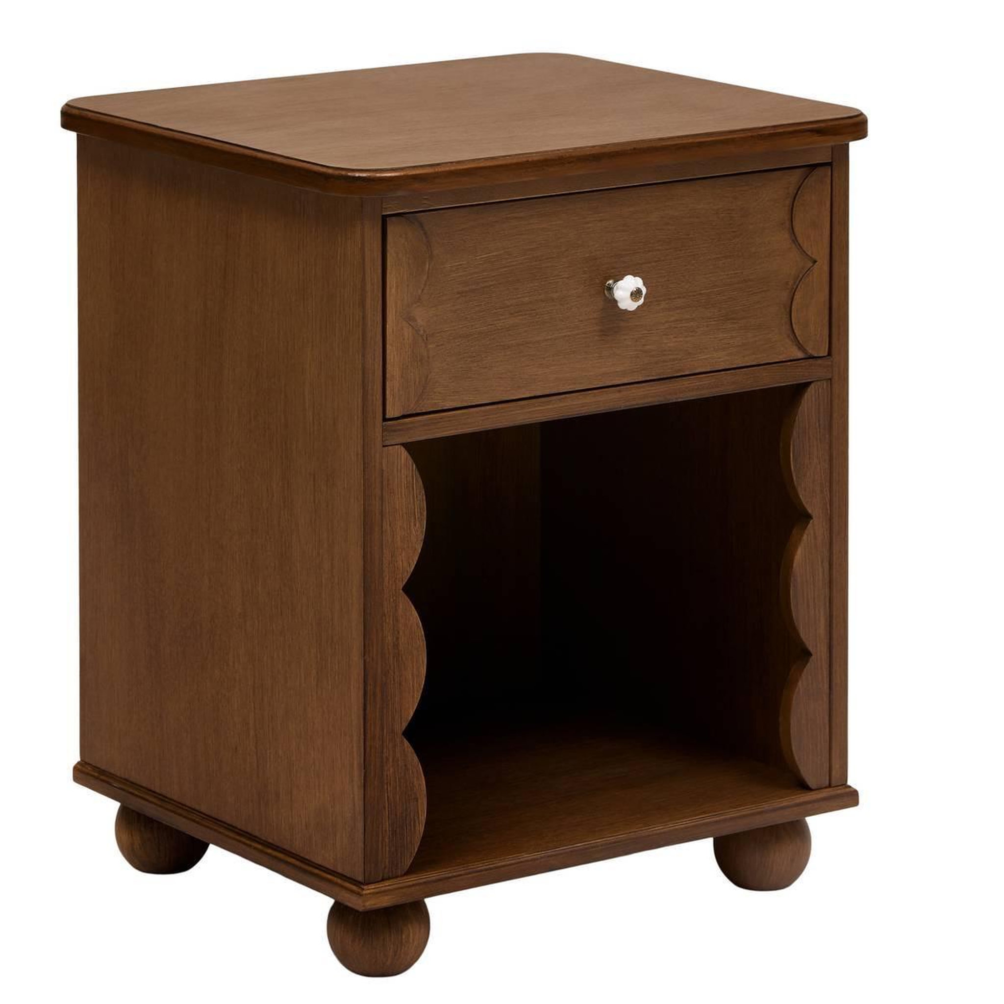 ATMOSPHERA Table de Chevet 1 Tiroir  Mona  56cm Marron