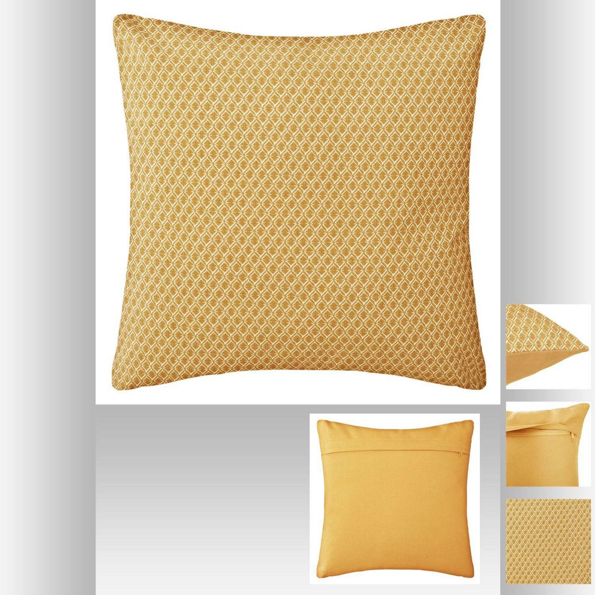 ATMOSPHERA Coussin en coton à motif Otto