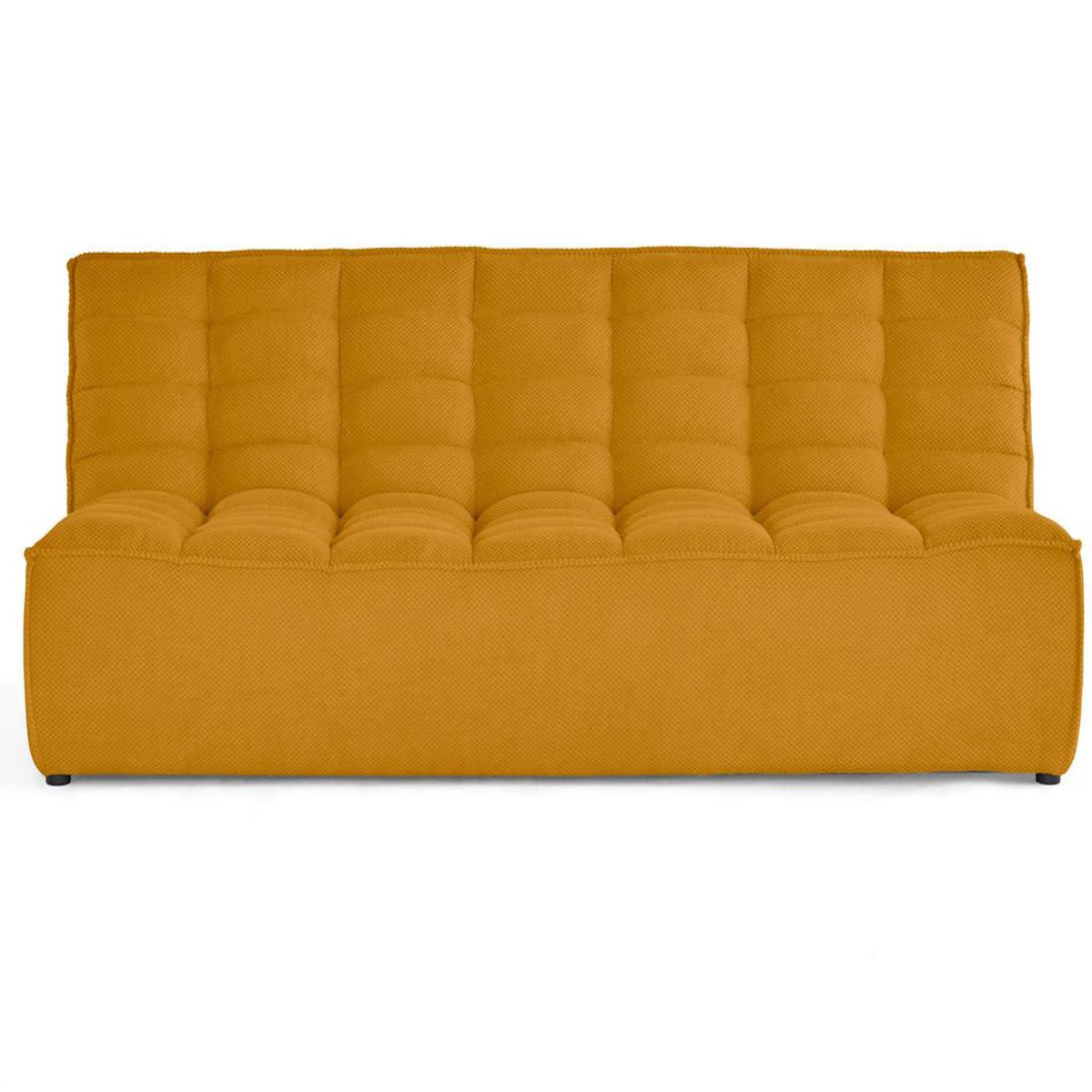 LISA DESIGN Ellie - canapé 3 places en velours texturé