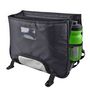 Voir la diapositive 5 : AUCHAN Cartable 41 cm CM1/CM2 noir pochette grise argentée