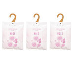 COMPTOIR DE LA BOUGIE Lot de 3 Cintres Parfumés  Accro  14cm Rose