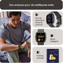 Fitbit Montre santé Sense 2 Aluminium Graphite et Gris ombre