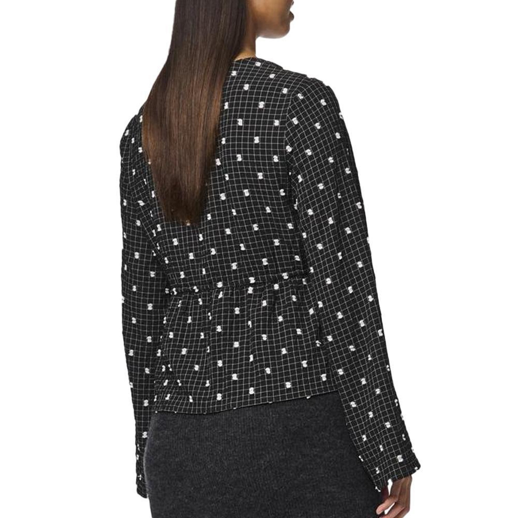 Voir la diapositive 2 : Pieces Blouse Noir Femme Pieces Novalee