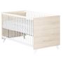 Voir la diapositive 2 : Chambre bébé complète évolutive SCANDI, coloris naturel