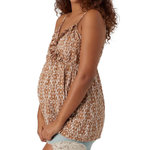MAMALICIOUS Top Blanc/ Femme Mamalicious Rita. Coloris disponibles : Marron