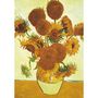 Voir la diapositive 2 : EDUCA Puzzle 2 x 1000 pcs - Les tournesols + Terrase du cafe le soir - Van gogh