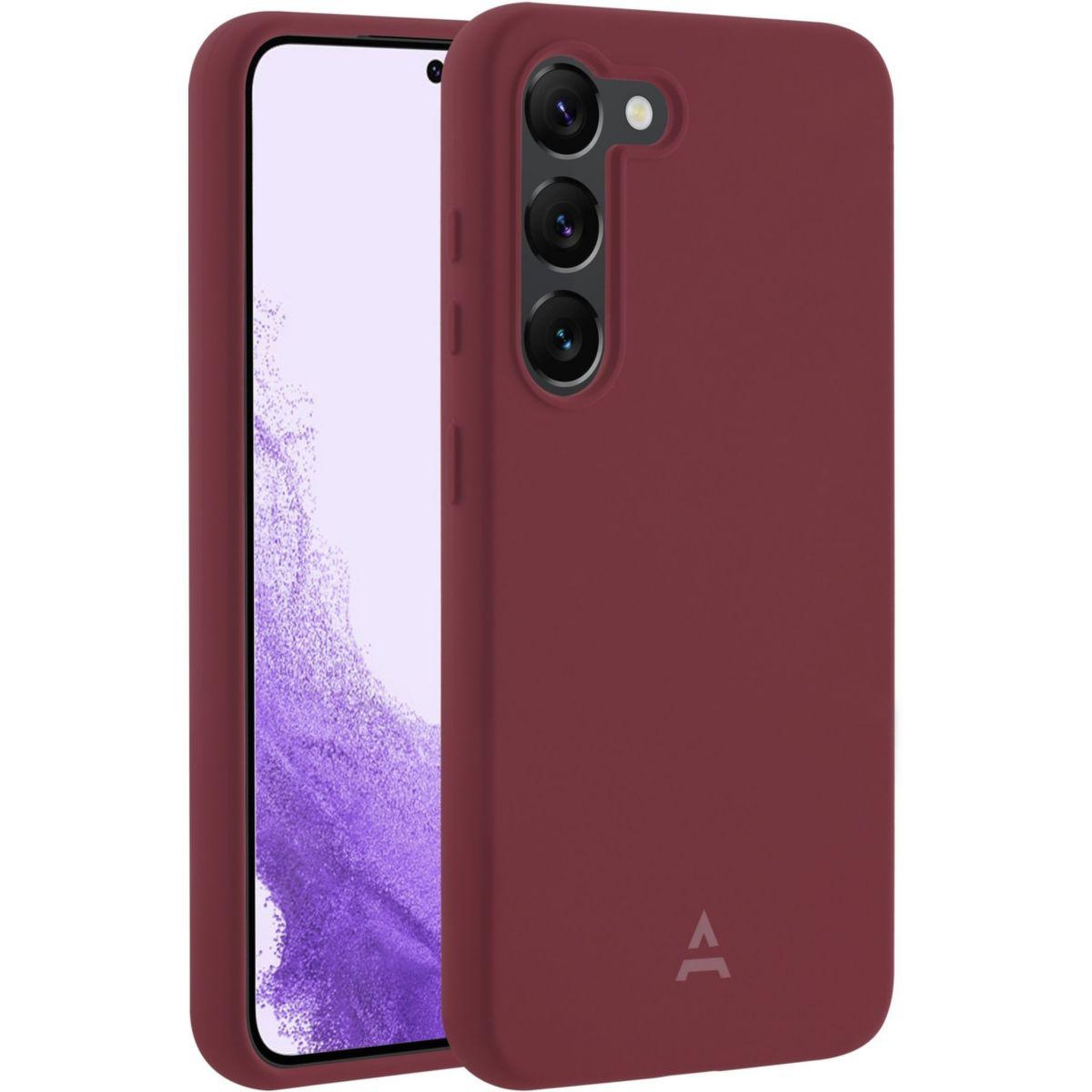Voir la diapositive 1 : ADEQWAT Coque samsung s23 - dark red
