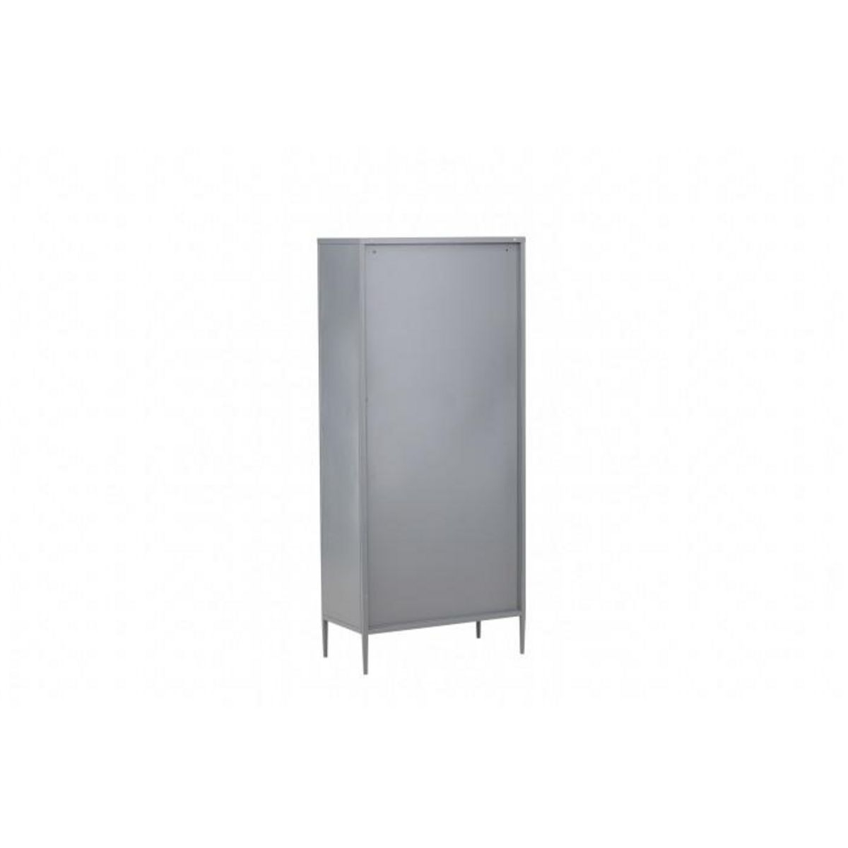 Paris Prix Vaisselier Design en Métal  La Paz  160cm Gris Clair