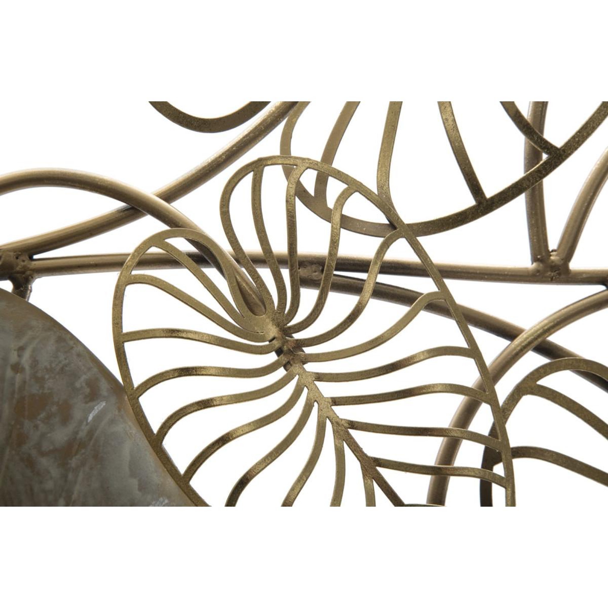 Voir la diapositive 4 : Paris Prix Décoration murale en métal  century  131cm multicolore