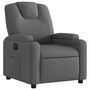 Voir la diapositive 4 : VIDAXL Fauteuil inclinable electrique Gris fonce Tissu