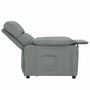 Voir la diapositive 5 : VIDAXL Fauteuil inclinable Gris fonce Tissu