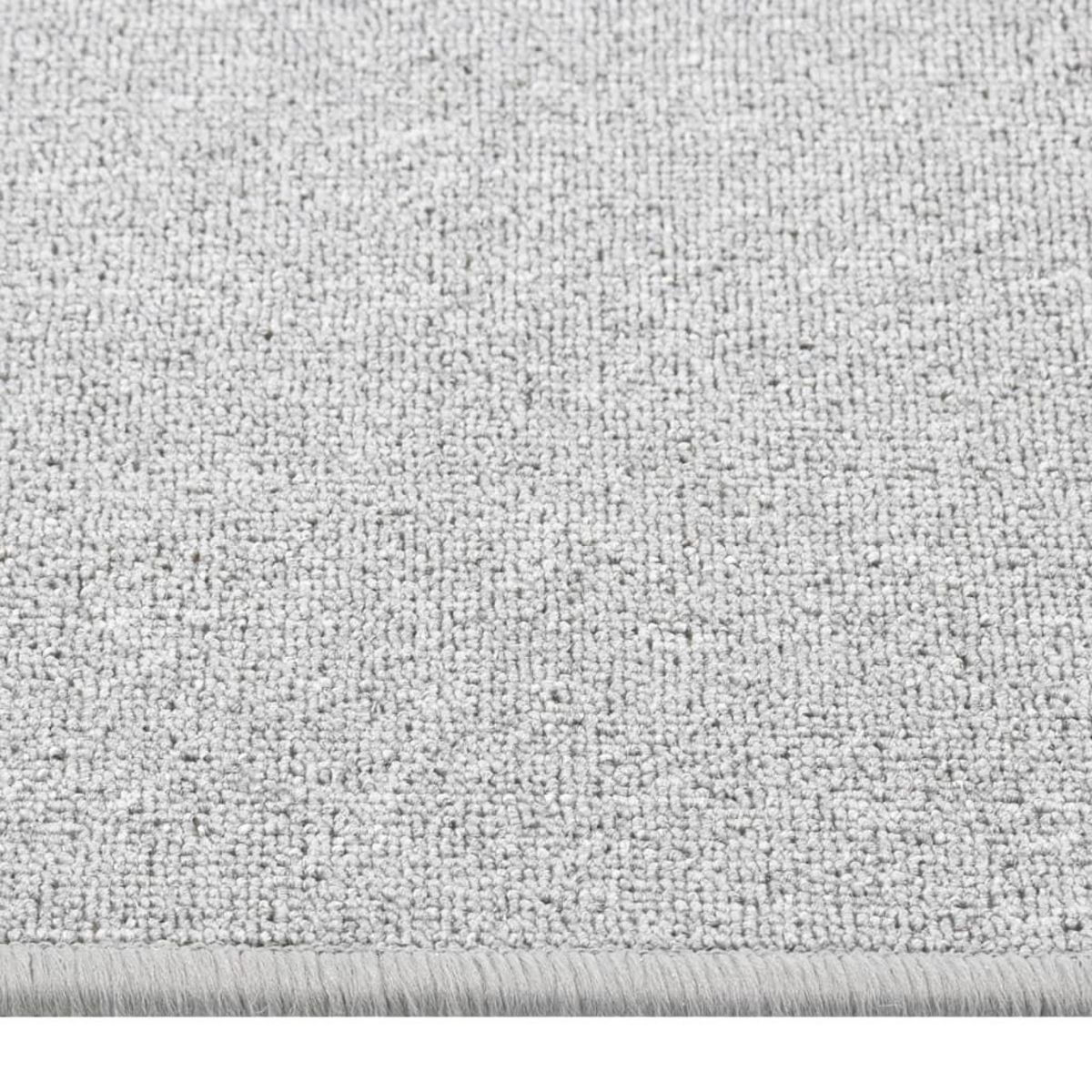 VIDAXL Tapis de couloir Gris clair 50x250 cm