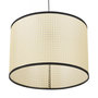 Voir la diapositive 3 : Paris Prix Lampe Suspension en Rotin  Derek  50cm Naturel
