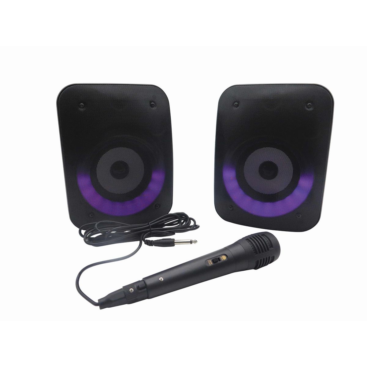 Lexibook Une paire d'Enceintes Stereo Puissantes Bluetooth  iParty