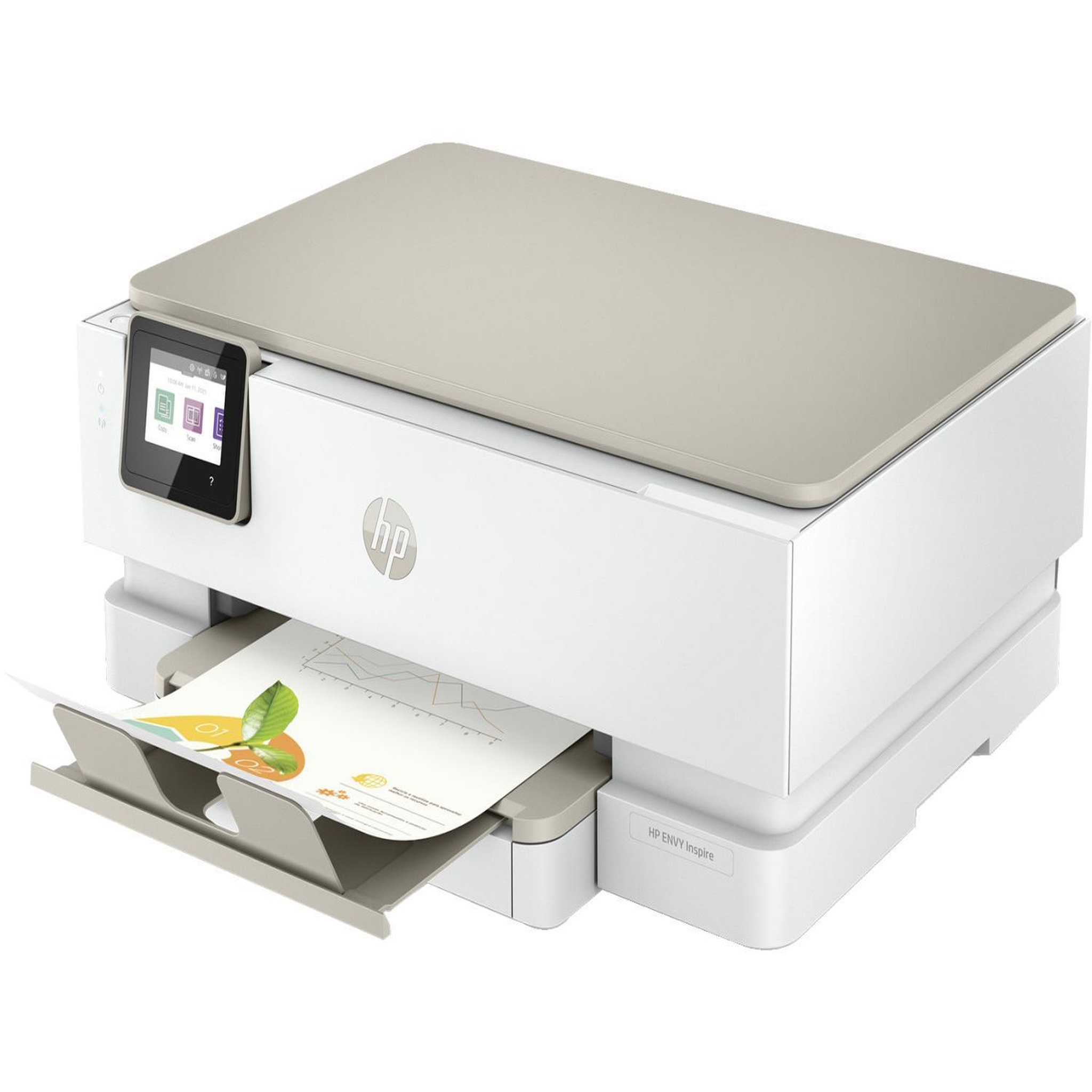 Voir la diapositive 3 : HP Hp 242p6b envy inspire 7220e jet d'encre a4 4800x1200 dpi 15 ppm wi-fi blanc