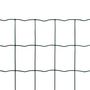 Voir la diapositive 2 : VIDAXL Cloture euro Acier 25 x 1,2 m Vert