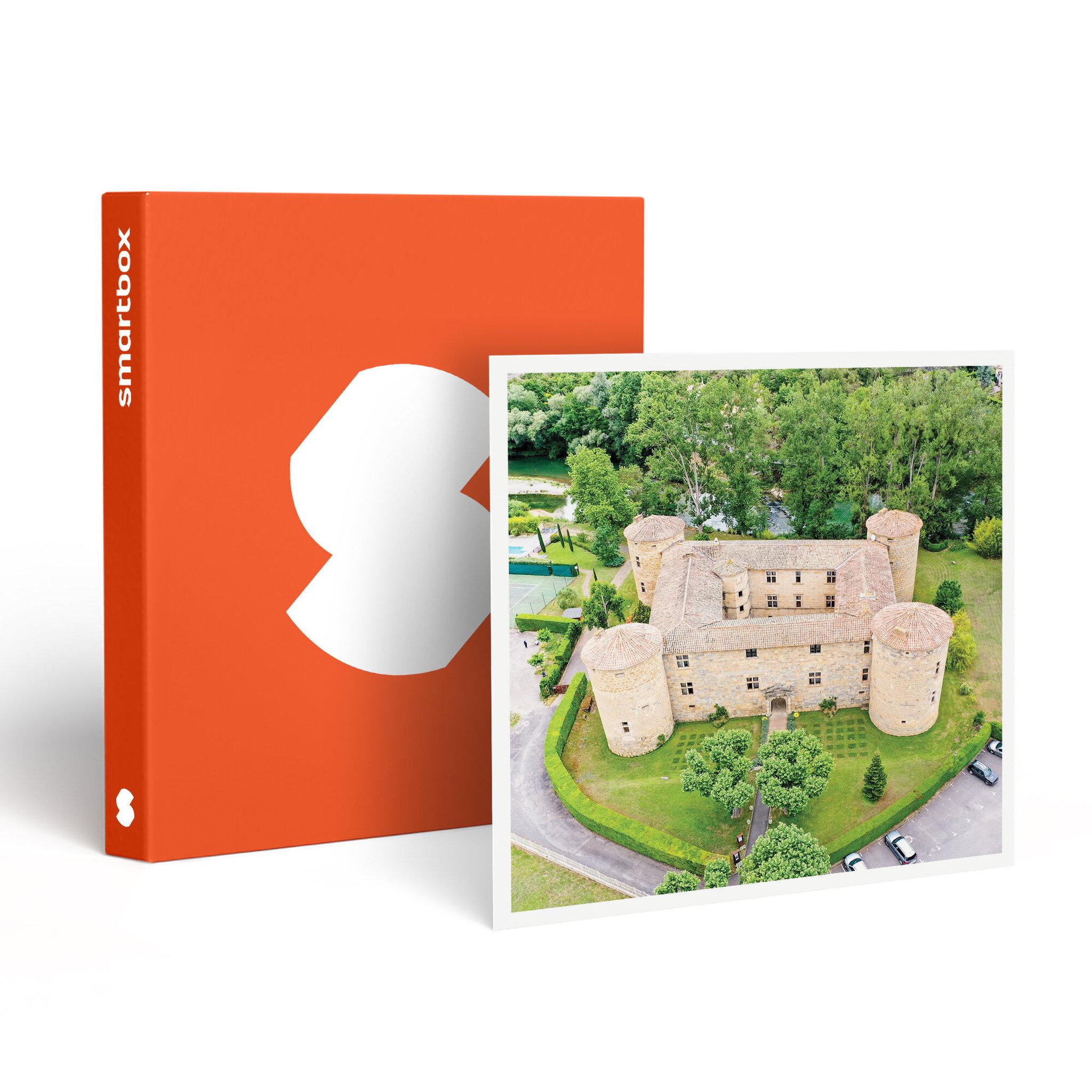 Smartbox 2 jours en château 4* avec dîner et boisson près de carcassonne - coffret cadeau séjour