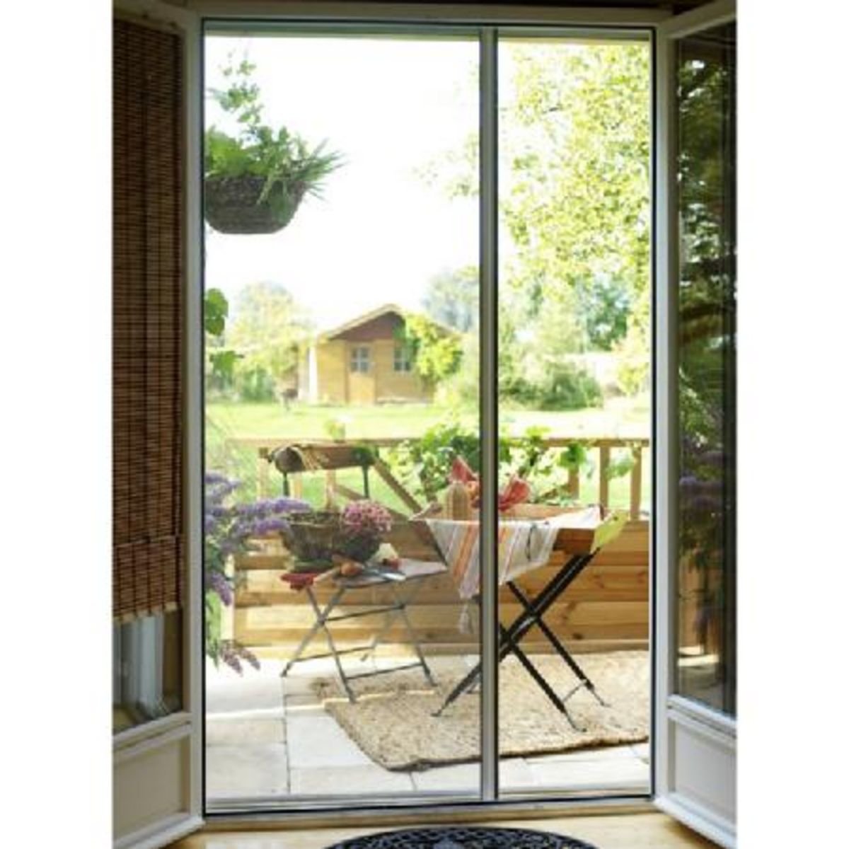 Moustiquaire enroulable latérale L140 x H230cm