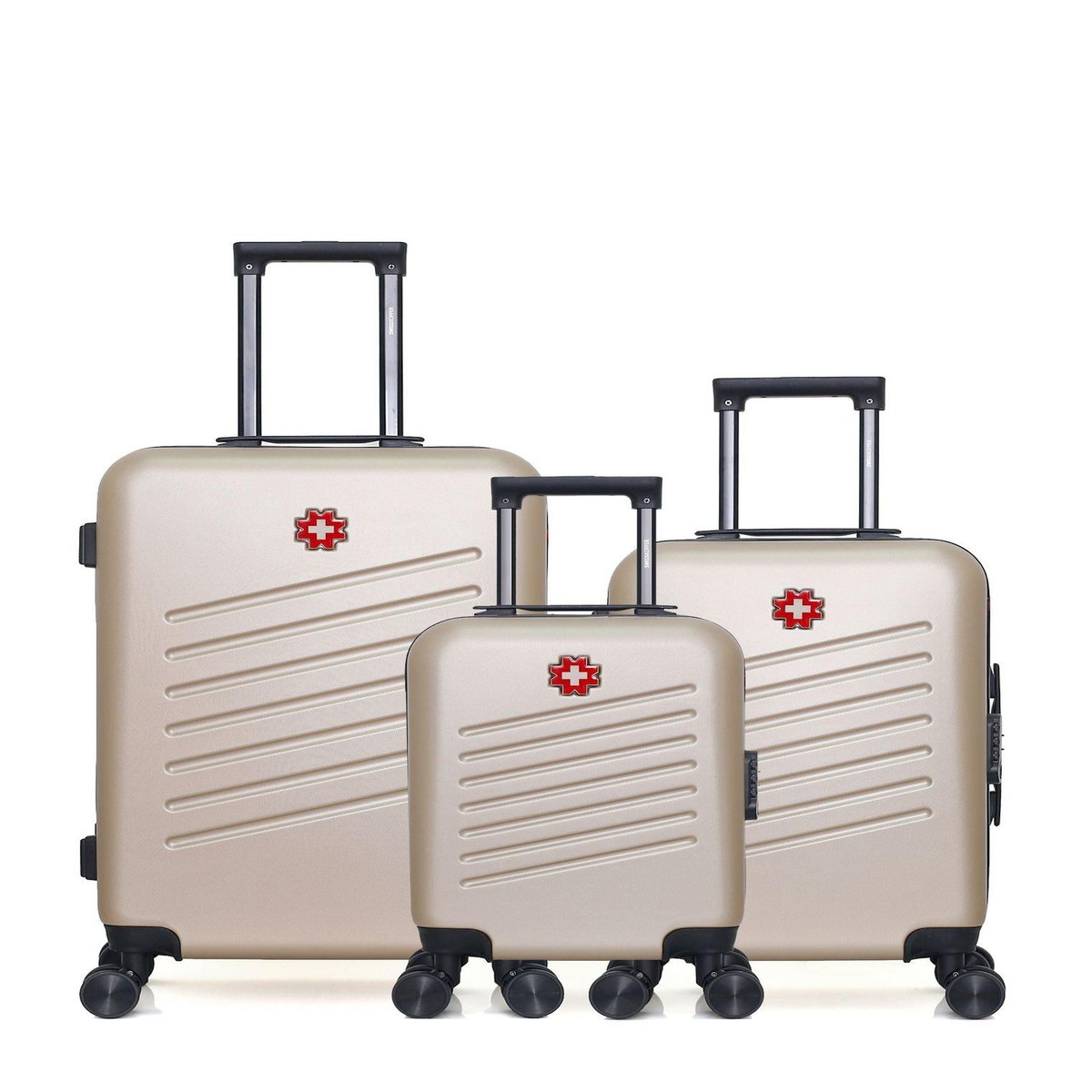 SWISS KOPPER SWISS KOPPER - Lot de 3 - Valises weekend, cabine et cabine XXS ZURICH
