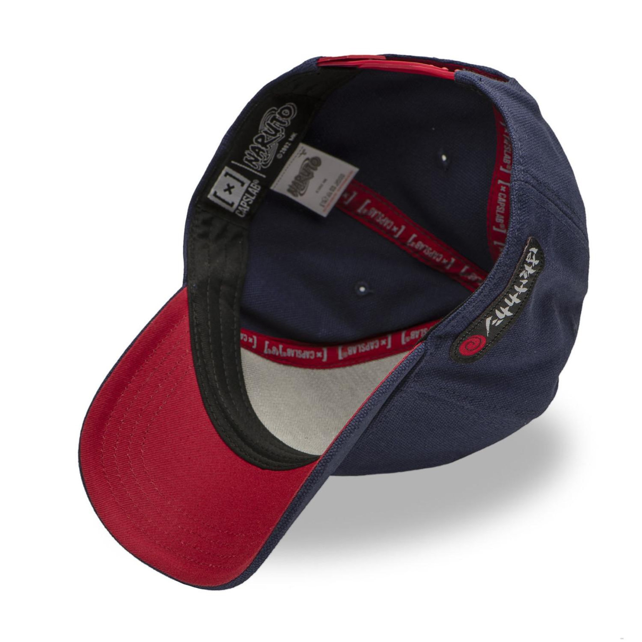 Voir la diapositive 6 : CAPSLAB Casquette trucker en coton canvas Naruto Sensei