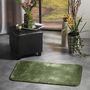 Voir la diapositive 3 : Paris Prix Tapis Uni en Flanelle  Flanou  50x80cm Kaki