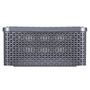 Voir la diapositive 3 : CURVER Curver Boîte de rangement avec couvercle Style M 18L Argente metallise