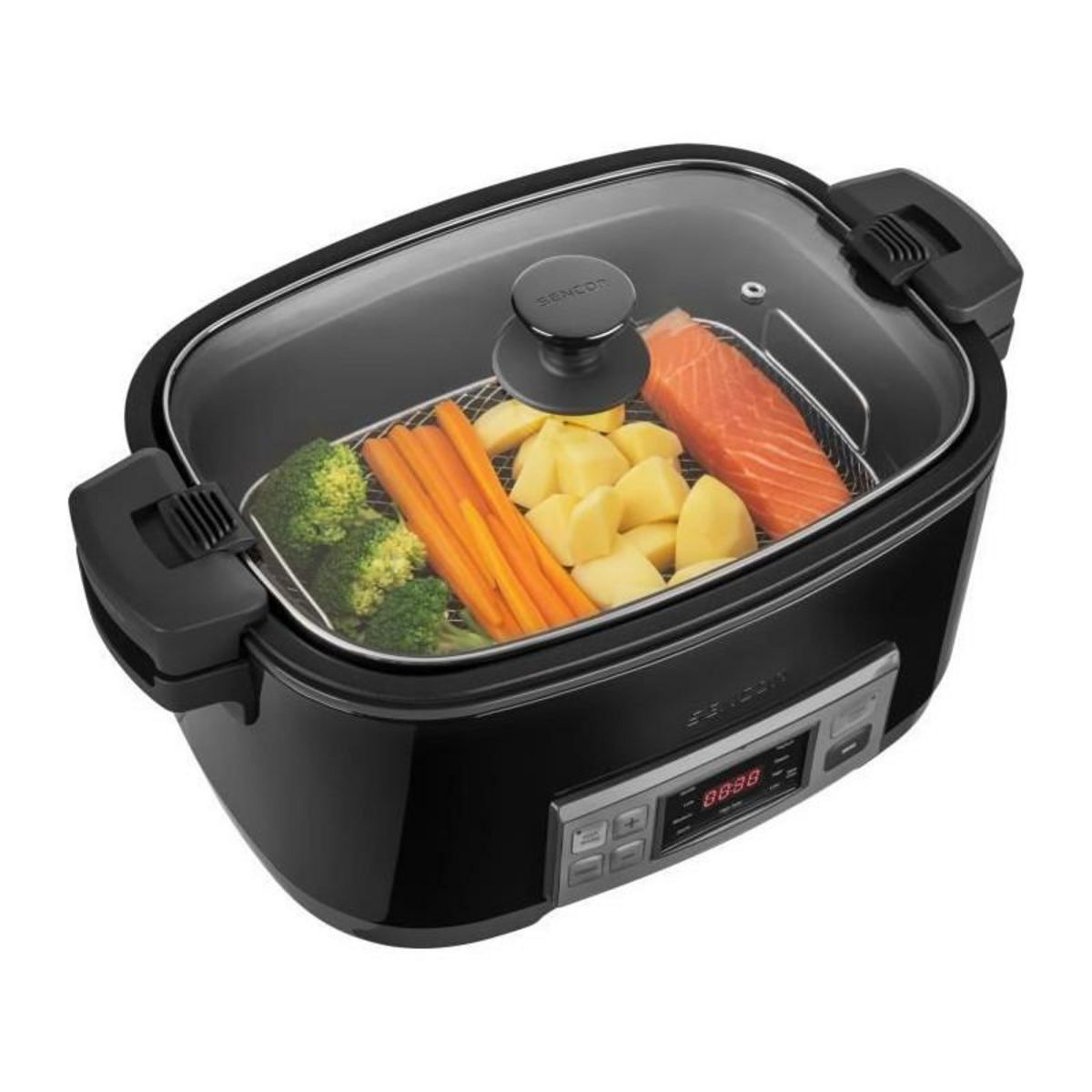 SENCO Mijoteuse - SENCOR - SPR-5508BK - 1350 W - 6 L - Noir