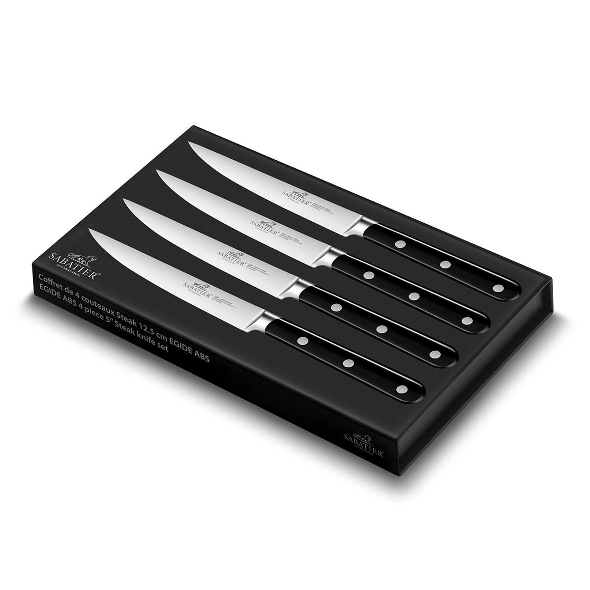 Lion Sabatier Coffret 4 couteaux à steak 12.5 cm abs - 765480