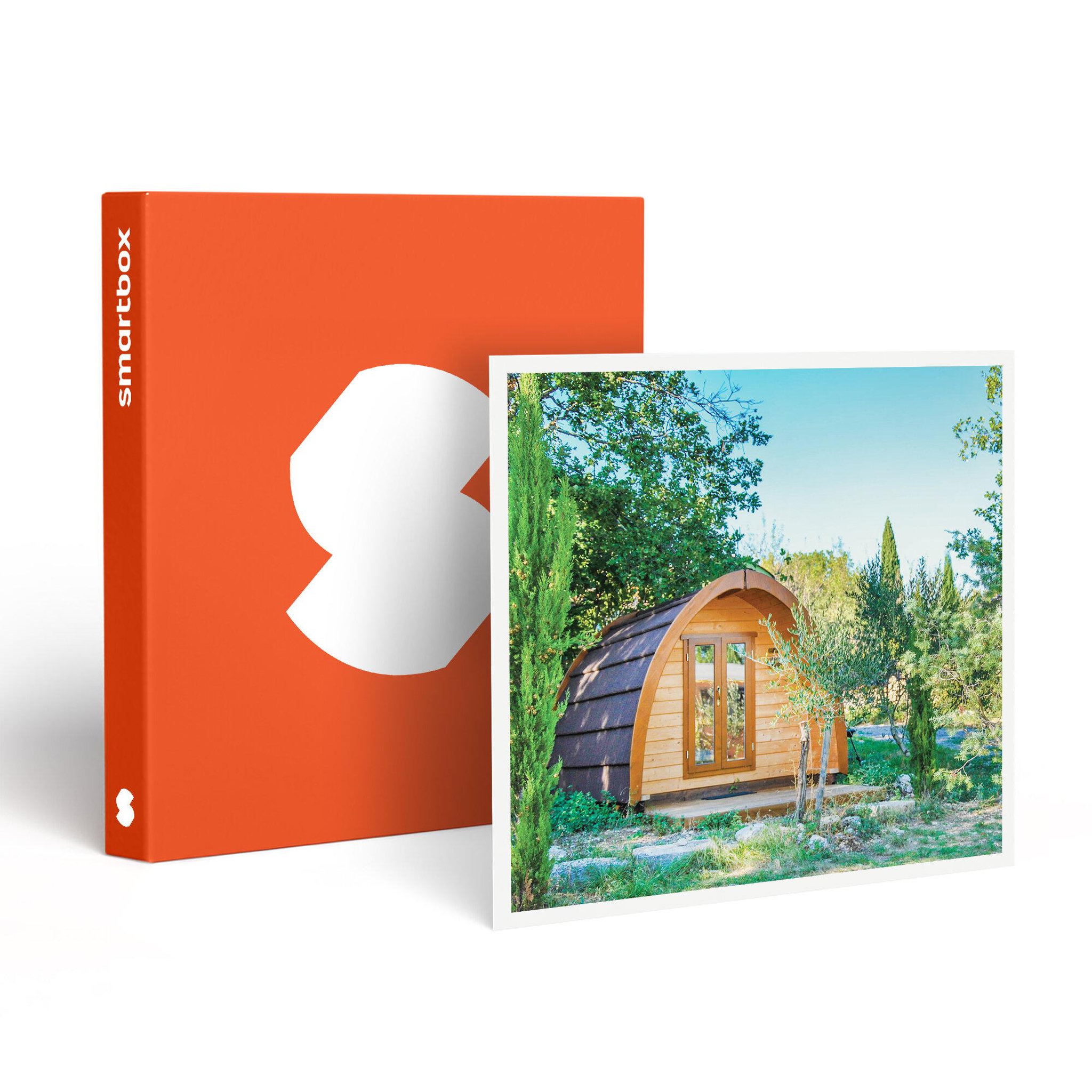 Smartbox Séjour de 3 jours en pod ou roulotte en ardèche - coffret cadeau séjour