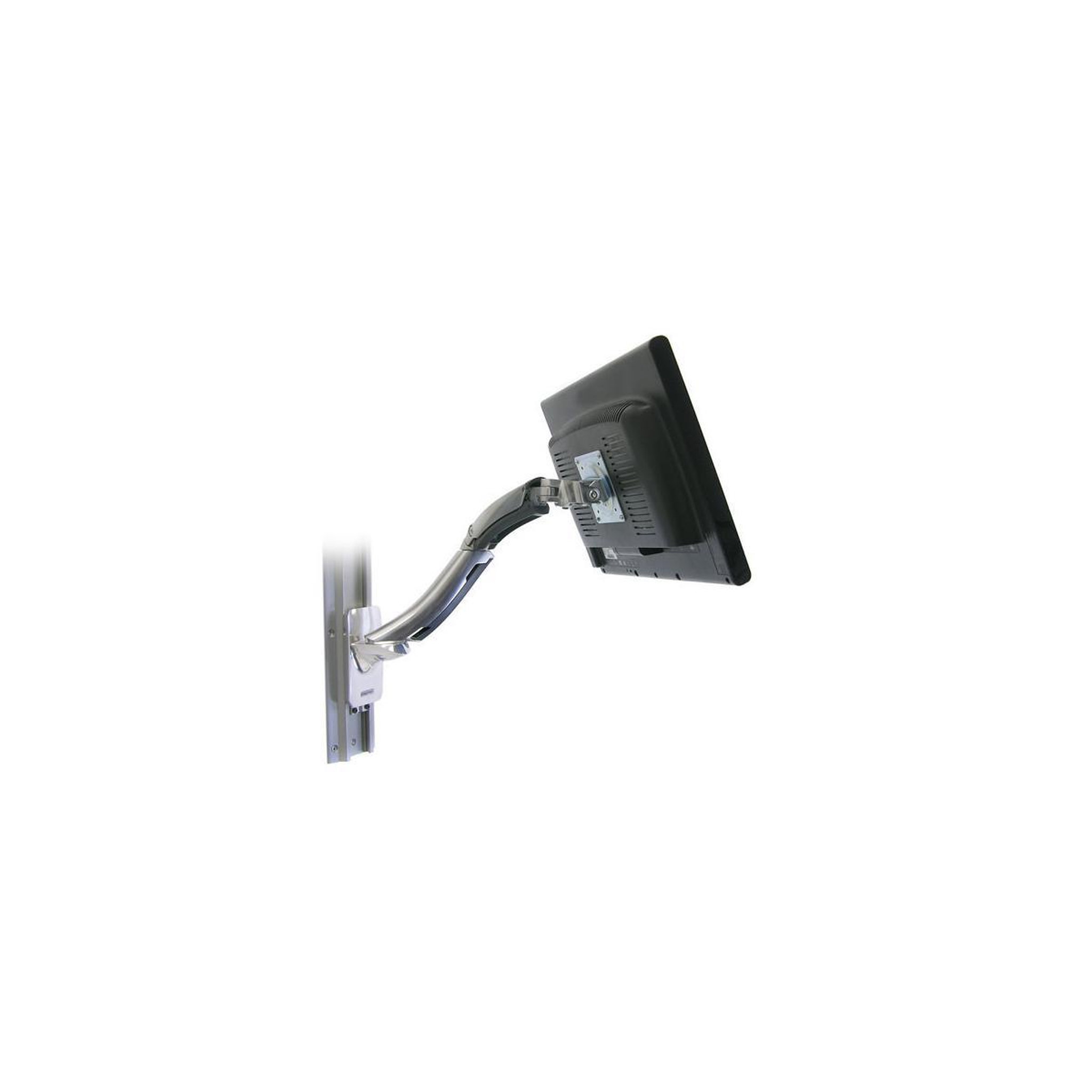 Voir la diapositive 3 : Ergotron Ergotron mx wall mount lcd arm support d'écran plat pour bureau 106,7 cm (42 ) mur aluminium
