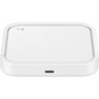 Voir la diapositive 1 : Samsung Chargeur induction Sans fil Pad blanc charge rapide 15W