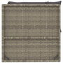 Voir la diapositive 5 : VIDAXL Canape d'angle de jardin avec coussins gris resine tressee